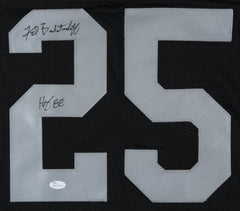 Fred Biletnikoff Signed Oakland Raiders Jersey Inscribed "HOF 88" (JSA COA)