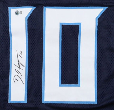 DeAndre Hopkins Signed Tennessee Titans Jersey (Beckett) Pro Bowl Wide Receiver