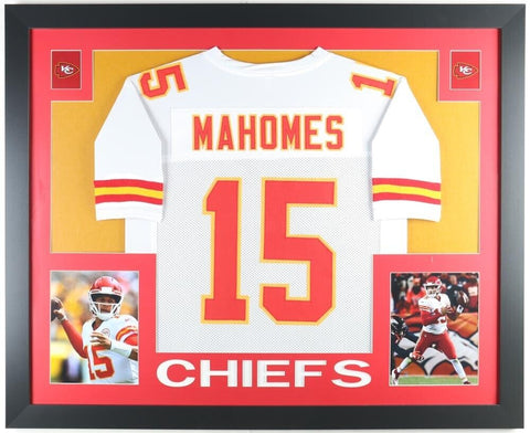 Patrick Mahomes Kansas City Chiefs 35"x43" Framed Jersey / 2xSuper Bowl Champion