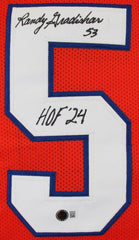 Randy Gradishar Signed Denver Broncos Jersey Inscribed "HOF 24" (Beckett) L.B.