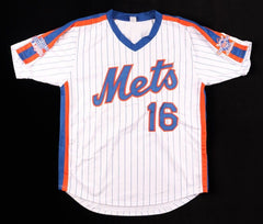 Dwight "Doc" Gooden Signed Mets Jersey (JSA COA) 3xWorld Series Champion