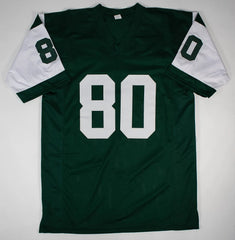 Wayne Chrebet Signed New York Jets Jersey “ROH 2014” (Beckett) Ex-Hofstra W.R.