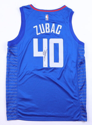 Ivica Zubac Signed Los Angeles Clippers Nike Jersey (PSA COA) 2016 NBA Draft Pck