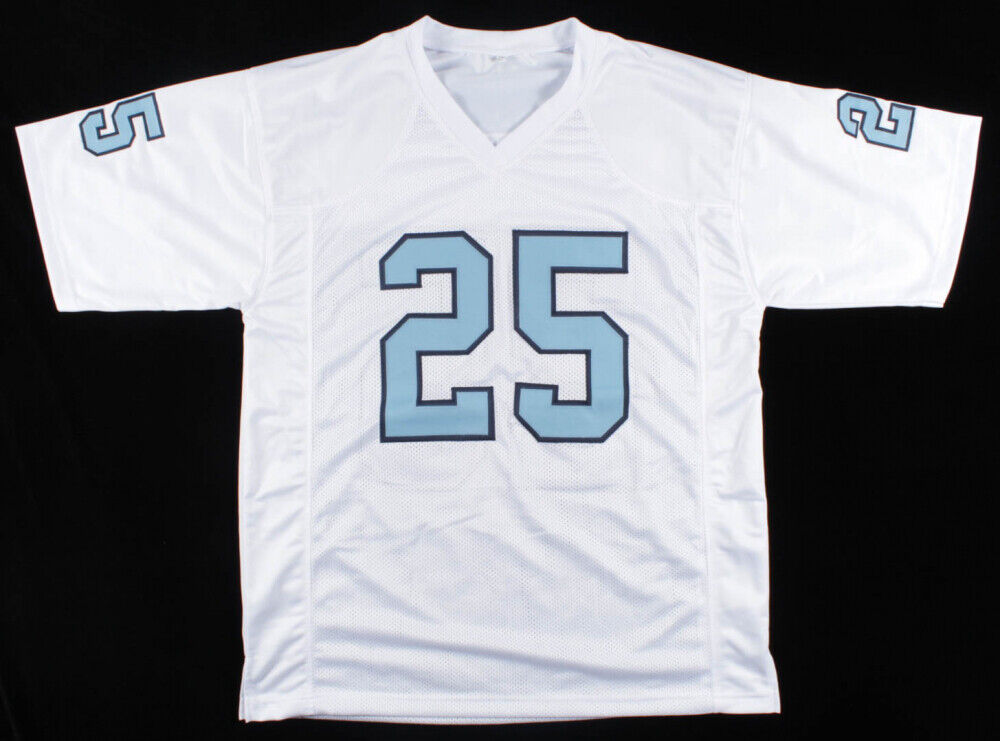 Javonte Williams Signed North Carolina Tar Heels White Jersey (Beckett) Broncos