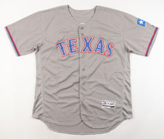 Willie Calhoun Signed Rangers Majestic Jersey (PSA) Texas Left Fielder 2017/2022