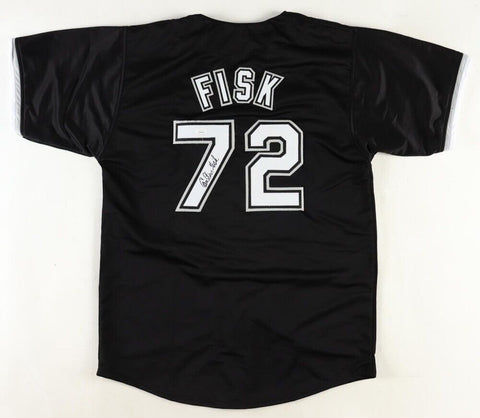 Carlton Fisk Signed Chicago White Sox Jersey (JSA COA) 11xAll Star Catcher / HOF