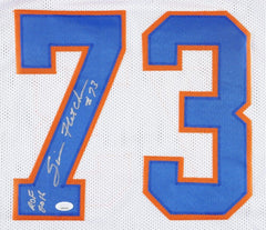 Simon Fletcher Signed Denver Broncos Jersey Inscribed "ROF 2016"(JSA) Linebacker
