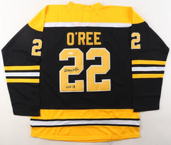 Willie O'Ree Signed Boston Bruins Jersey (JSA COA) 1st African American In NHL