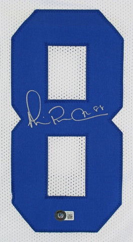 Michael Irvin Signed Dallas Cowboys Jersey (Beckett) 3xSuper Bowl Champion W.R.