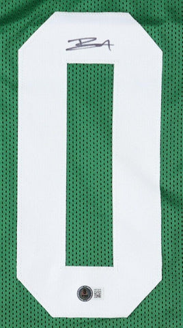 Braelon Allen Signed New York Jets Jersey (Beckett) Ex Ohio State Running Back