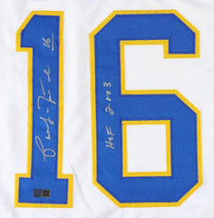 Pat LaFontaine Signed Buffalo Sabres Captains Jersey (Total Sports Enterprises)