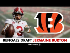 Jermaine Burton Signed Cincinnati Bengals Jersey (JSA) Ex-Alabama Receiver