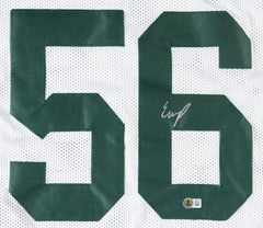 Edgerrin Cooper Signed Packers Jersey (Beckett) Green Bay's 2024 2nd Rnd Pk/ LB