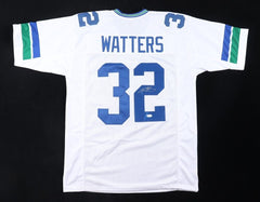 Ricky Watters Signed Seattle Seahawks Jersey (JSA COA) 5xPro Bowl R.B.