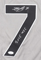 Timo Perez Signed Chicago White Sox Majestic Jersey Inscribed "2005 - WSC" (JSA)