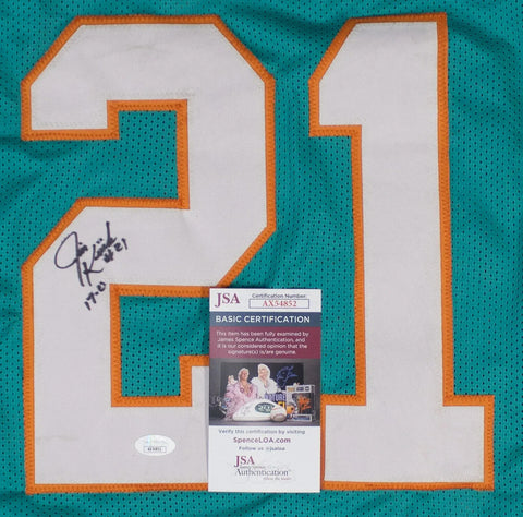 Nik Needham Signed Miami Dolphins Jersey (JSA COA) Ex-UTEP Miner Defensive Back