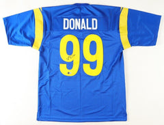 Aaron Donald Signed Los Angeles Rams Jersey (Beckett) 7xPro Bowl Defensive End