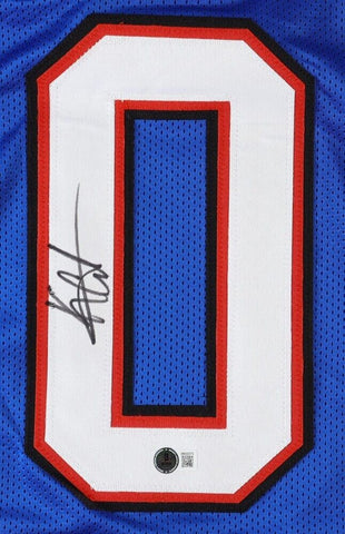 Keon Coleman Signed Buffalo Bills Jersey (Beckett) 2024 2nd Round Pick / FSU WR