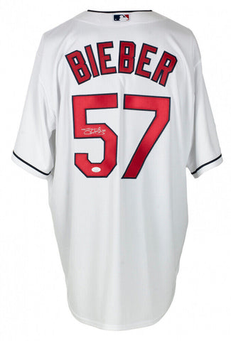 Shane Bieber Signed Cleveland Indians Jersey (JSA COA) 2020 AL Cy Young