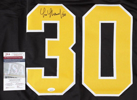 Tim Thomas Signed Boston Bruins Jersey (JSA COA) 2011 Stanley Cup Champion