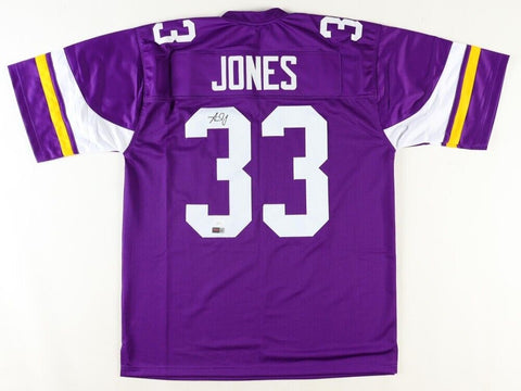 Aaron Jones Signed Minnesota Vikings Jersey (JSA) 2020 Pro Bowl Running Back