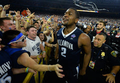 Josh Hart & Kris Jenkins Signed Villanova Wildcats 2016 NCAA Champion Basketball