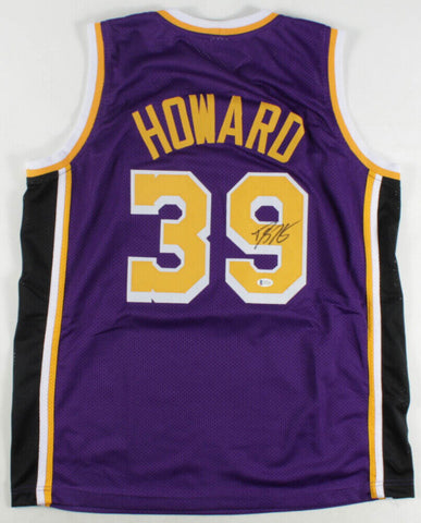 Dwight Howard Signed Los Angeles Lakers Jersey (Beckett COA) 8x All Star Center
