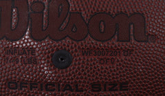 Jim Harbaugh Signed NFL Football (JSA) Michigan, Bears, Colts, Chargers, 49ers