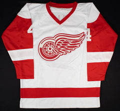 Red Kelly Signed Detroit Red Wings Jersey / HOF 69 (JSA COA) 8xStanley Cup Champ