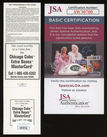 Ron Santo Signed June 30, 2007 Chicago Cubs Game Ticket Stub (JSA COA)