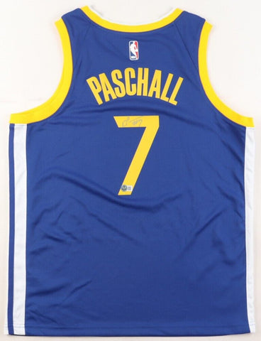 Eric Paschall Signed Golden State Warriors Jersey (Beckett) 2019 Draft Pick