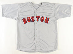 Alan Embree Signed Boston Red Sox Jersey 2xInscribed (Beckett) 2004 World Champs