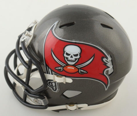 Warren Sapp Signed Tampa Bay Buccaneers Mini Helmet (Beckett) Defensive Lineman