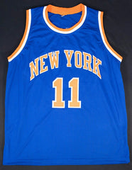 Derek Harper Signed New York Knicks Jersey (JSA COA) #11 Overall Pick 1983 Draft