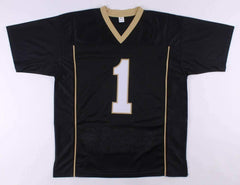 Scott Frost Signed Central Florida Golden Knights Career Stat Jersey (Beckett)