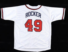 John Rocker Signed Atlanta Braves Jersey "F**k NY & Mets Fans Are P****s Beckett