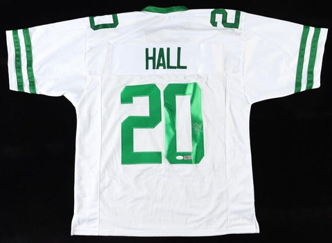 Breece Hall Signed New York Jets Jersey (JSA COA) 2022 2nd Round Pick Running Bk