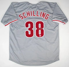 Curt Schilling Signed Philadelphia Phillies Jersey (JSA COA) World Series MVP