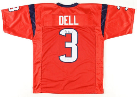 Tank Dell Signed Houston Texans Jersey (JSA COA) 2023 3rd Round Pk Wide Receiver