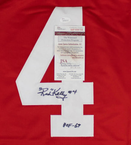 Red Kelly Signed Detroit Red Wings Jersey “HOF 69” (JSA COA) 8xStanley Cup Champ