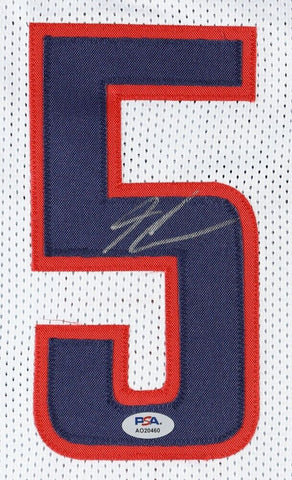 Stephon Castle Signed UConn Huskies Jersey (PSA) 2024 #4 Overall Draft Pk Spurs