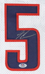 Stephon Castle Signed UConn Huskies Jersey (PSA) 2024 #4 Overall Draft Pk Spurs