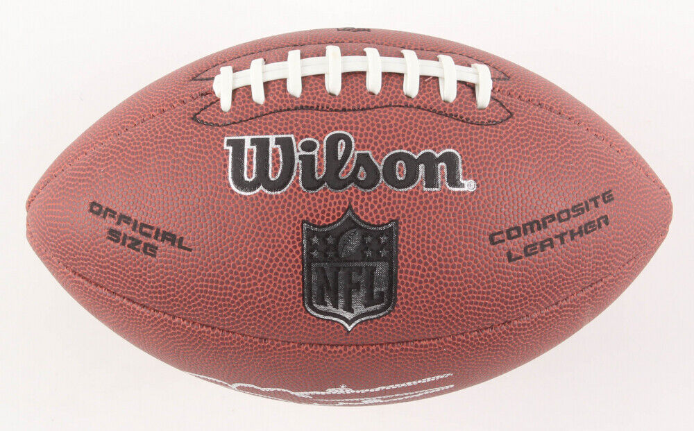 Mike Ditka Signed NFL Football (Schwartz) 1985 SB XX Chicago Bears Head Coach
