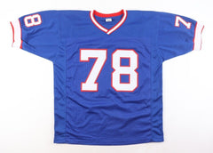 Bruce Smith Signed Buffalo Bills Jersey (JSA COA) NFL All Time Sack Leader w/200