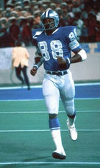 Charlie Sanders “HOF 07” Signed Detroit Lions Jersey (JSA COA) 7xPro Bowl T.E.