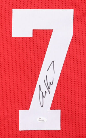 Case Keenum Signed Houston Cougars Jersey (JSA) Record 155 Career Passing TD's