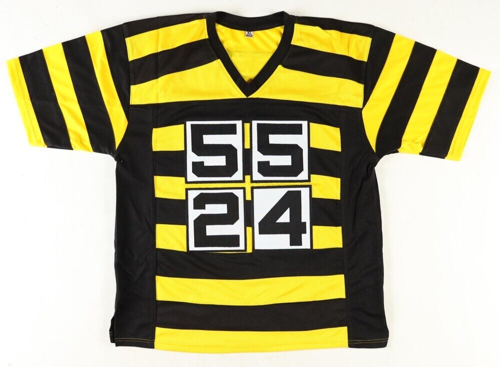 Joey Porter Jr. & Joey Porter Sr. Signed Pittsburgh Steelers Jersey (JSA COA)