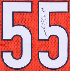 Lance Briggs Signed Chicago Bears Jersey (JSA COA) 7×Pro Bowl (2005–2011) L.B