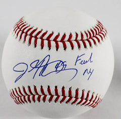 John Rocker Signed Baseball Inscribed "F*ck NY." (JSA COA) Atlanta Braves Closer