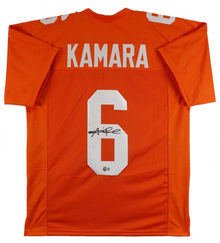 Alvin Kamara Signed Tennessee Volunteers Jersey (Beckett) Saints Running Back